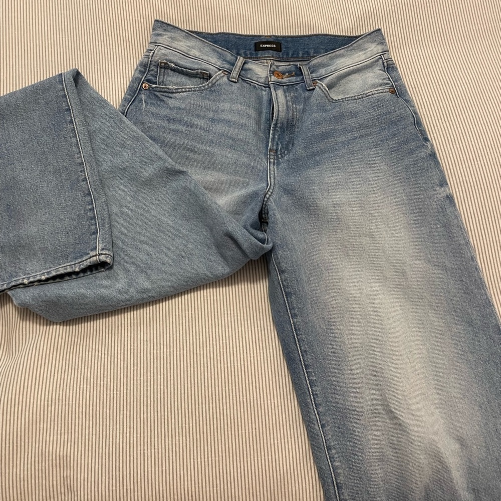 Express Wide Leg Jean - Picture 2 of 4